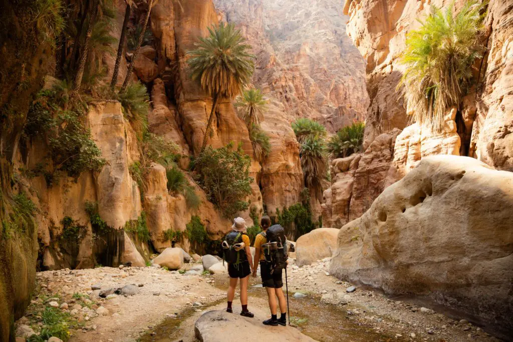Wadi Gwher - Le sentier de Jordanie