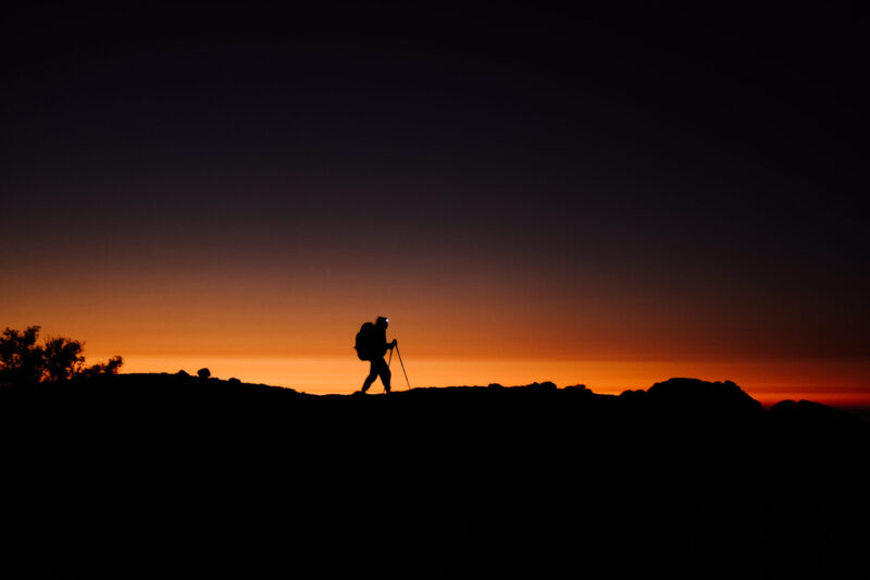 Sunset - The Jordan Trail