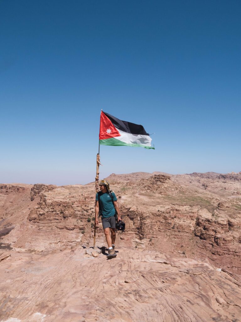 drapeau Jordanie