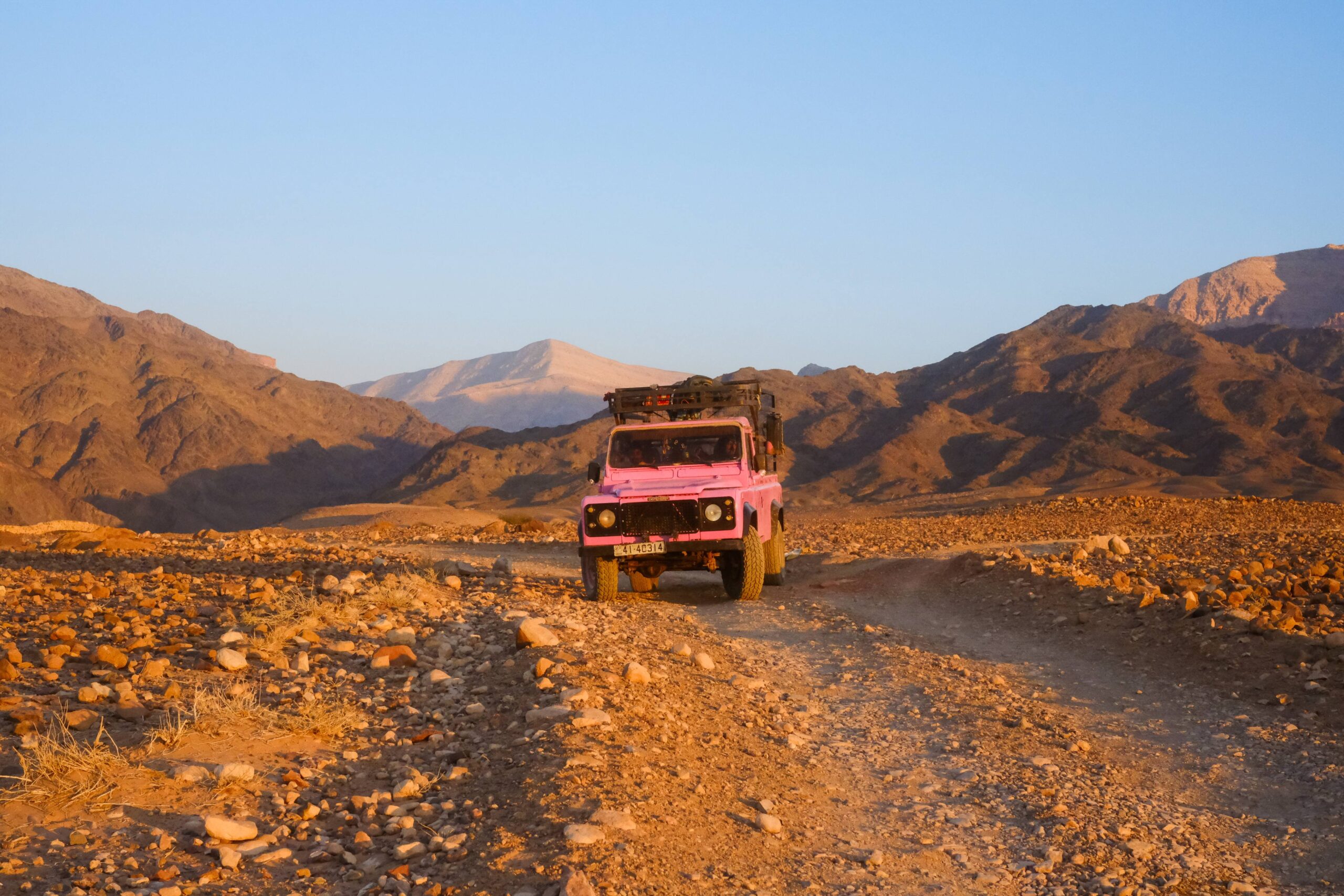 Der Jordan Trail, Gepäcktransport